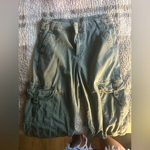 American Eagle Outfitters Olive Green Stretch Pants